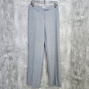 Vintage 90s Y2K bebe Womens 8 Grey Trouser Slacks Career Casual Straight‎ Leg